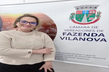 Vereadora Cristina da Rosa deixa o Legislativo