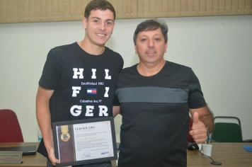 Foto - HOMENAGEM À DESPORTISTAS