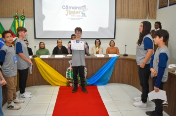 Foto - CERIMÔNIA DE POSSE DA CÂMARA JÚNIOR 2026