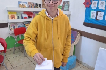 Foto - Dia de votação - Câmara Júnior 2026