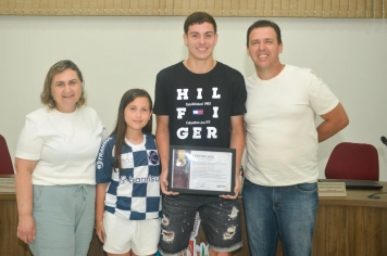 Foto - HOMENAGEM À DESPORTISTAS