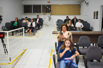 Foto - Câmara concede Certificado de Reconhecimento à Roseli Schneider
