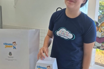 Foto - Dia de votação - Câmara Júnior 2026