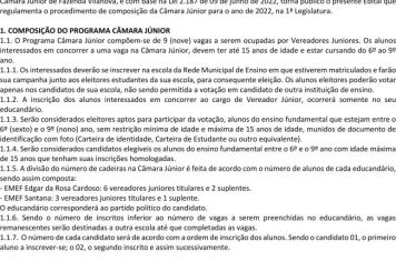 Foto - Reunião para planejamento da Primeira edição da Câmara Júnior. Dia 15/09/2022