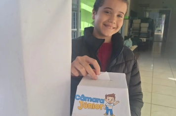Foto - Dia de votação - Câmara Júnior 2026