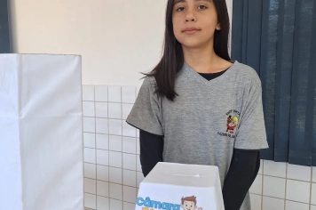 Foto - Dia de votação - Câmara Júnior 2026