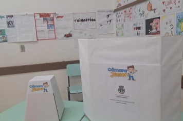 Foto - Dia de votação - Câmara Júnior 2026