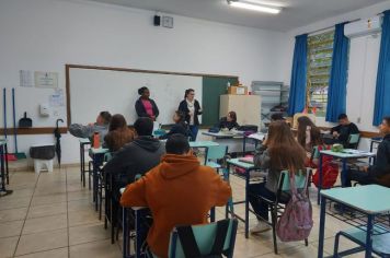 Foto - Reunião para planejamento da Primeira edição da Câmara Júnior. Dia 15/09/2022