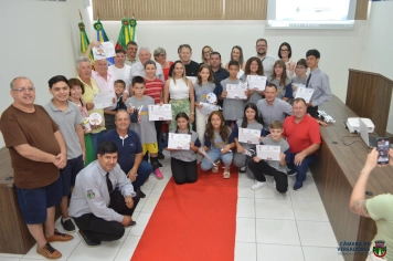 Foto - Inauguração 3ª etapa - Troféu Paineiras - Troféu Vereador 