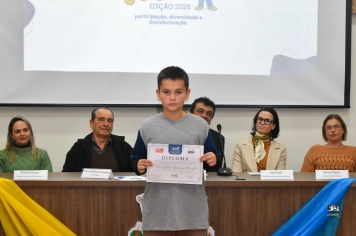 Foto - CERIMÔNIA DE POSSE DA CÂMARA JÚNIOR 2026