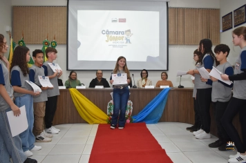 Foto - CERIMÔNIA DE POSSE DA CÂMARA JÚNIOR 2026