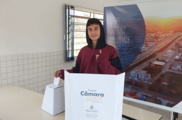 Foto - Reunião para planejamento da Primeira edição da Câmara Júnior. Dia 15/09/2022