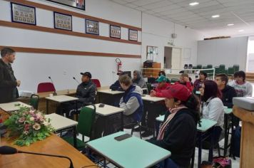 Foto - Projeto realizado em parceria com o Legislativo e o SENAI. Dia: 30/09/2022.