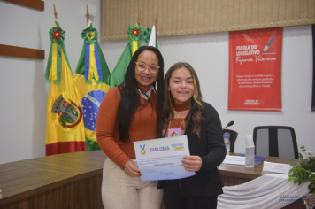 Foto - SESSÃO DE POSSE  - CÂMARA JÚNIOR 2025