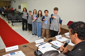 Foto - CERIMÔNIA DE POSSE DA CÂMARA JÚNIOR 2026
