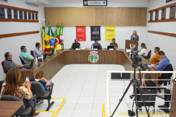 Foto - Câmara concede Certificado de Reconhecimento à Roseli Schneider