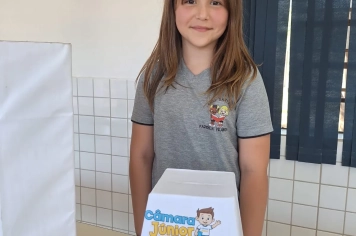 Foto - Dia de votação - Câmara Júnior 2026