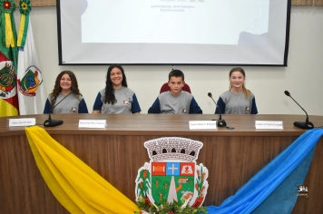 Foto - CERIMÔNIA DE POSSE DA CÂMARA JÚNIOR 2026