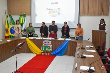 Foto - CERIMÔNIA DE POSSE DA CÂMARA JÚNIOR 2026