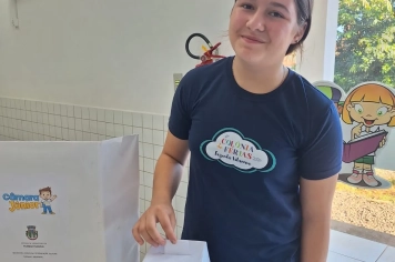 Foto - Dia de votação - Câmara Júnior 2026