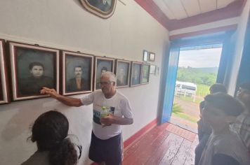 Foto - CÂMARA JÚNIOR VISITA LOCAL HISTÓRICO