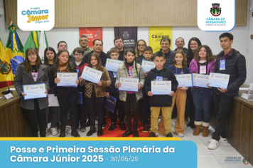 POSSE E PRIMEIRA SESSÃO JÚNIOR DE 2025