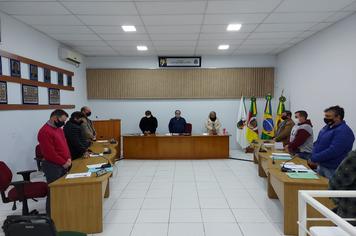 SESSÃO DA CÂMARA DE VEREADORES DE FAZENDA VILANOVA