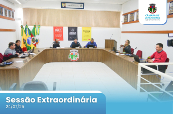 1ª SESSÃO EXTRAORDINÁRIA DE 2025