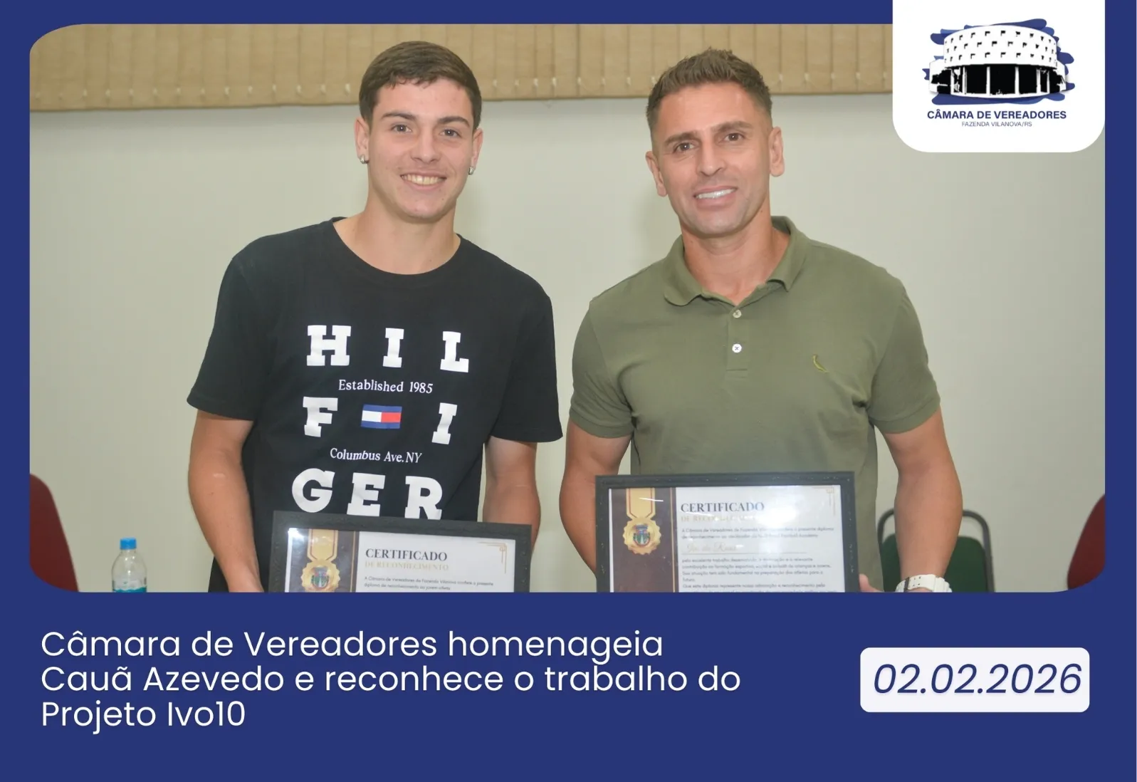 HOMENAGEM À DESPORTISTAS