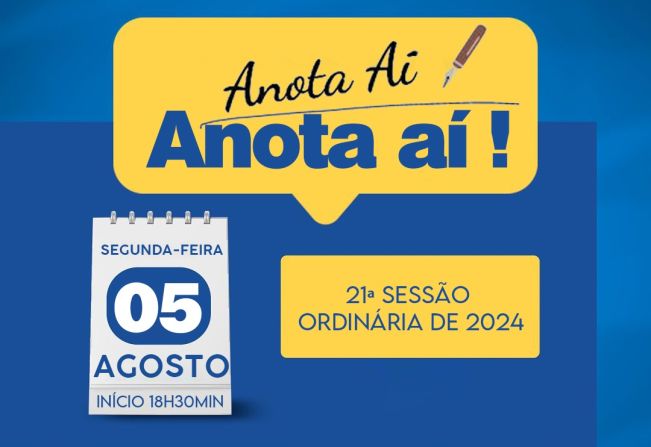 Convite para sessão ordinária