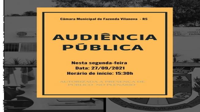 Audiência pública: