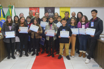 Foto - SESSÃO DE POSSE  - CÂMARA JÚNIOR 2025