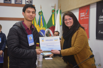 Foto - SESSÃO DE POSSE  - CÂMARA JÚNIOR 2025