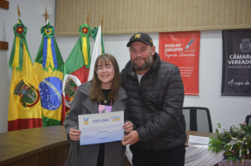 Foto - SESSÃO DE POSSE  - CÂMARA JÚNIOR 2025