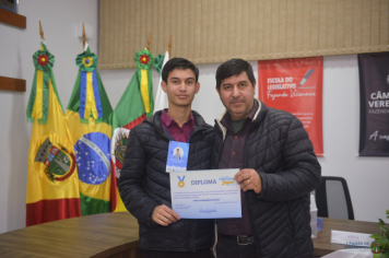 Foto - SESSÃO DE POSSE  - CÂMARA JÚNIOR 2025