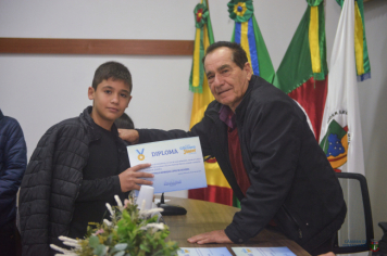 Foto - SESSÃO DE POSSE  - CÂMARA JÚNIOR 2025