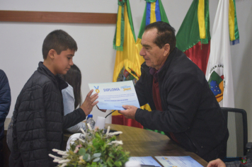 Foto - SESSÃO DE POSSE  - CÂMARA JÚNIOR 2025