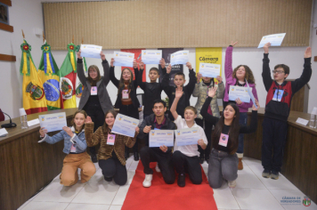 Foto - SESSÃO DE POSSE  - CÂMARA JÚNIOR 2025