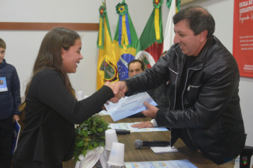 Foto - SESSÃO DE POSSE  - CÂMARA JÚNIOR 2025