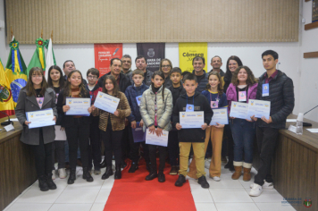 Foto - SESSÃO DE POSSE  - CÂMARA JÚNIOR 2025