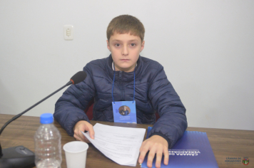 Foto - 1ª SESÃO ORDINÁRIA - CÂMARA JÚNIOR 2025