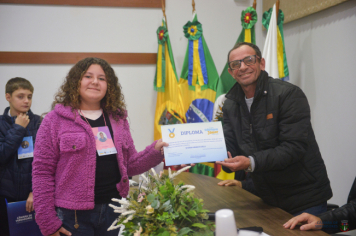 Foto - SESSÃO DE POSSE  - CÂMARA JÚNIOR 2025