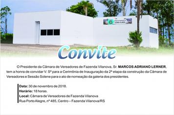 Convite à população