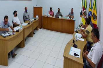 Sessão da Câmara de Vereadores de Fazenda Vilanova