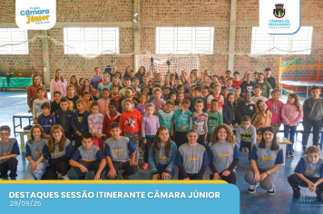 CÂMARA JÚNIOR NAS ESCOLAS
