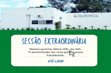 Câmara realizará sua primeira sessão em 2022 em caráter extraordinário