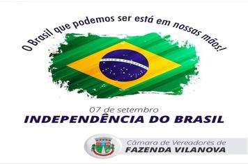 7 de Setembro dia de todos os cidadãos brasileiros