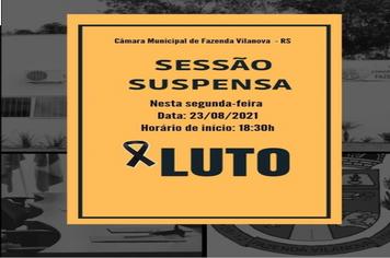 Sessão suspensa