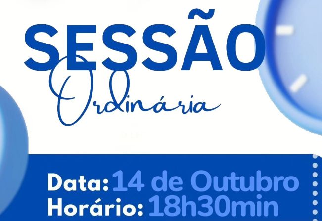 Convite para sessão ordinária