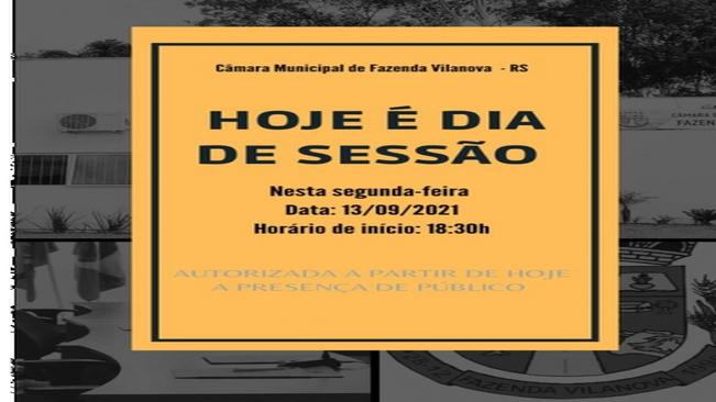 Câmara libera presença de público